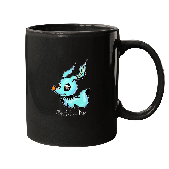 ghosts Dog Chihuahua Long Hair Smallest Breed Dog Mugs