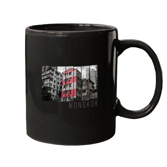 Hong Kong Mongkok Retro Kowloon vintages Fine Art Souvenir Mugs