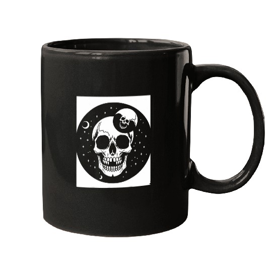 Horror Skull Skull Art Skull Gothic Heavy Metal 15 Mugs