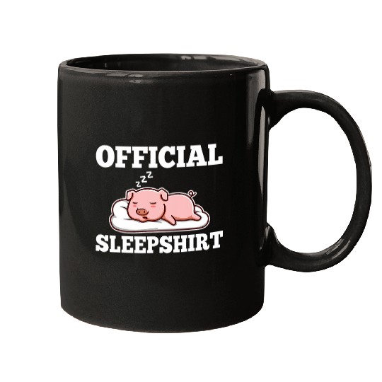 Official sleep  Pig 23 Mugs