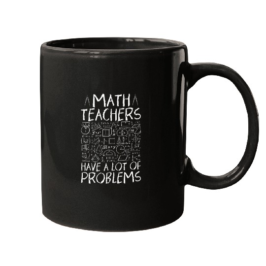 Mens Math Teacher Mugs