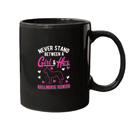 Discover Hollandse Herder Girl Hollandse Herdershond 1 Mugs
