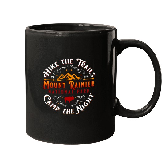 Mount Rainier National Park Washington Novelty Souvenir Mugs