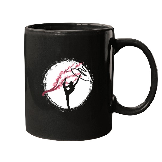 Sakura Blossom Acrobatic Gymnastics Team Acrobat Gymnast Mugs