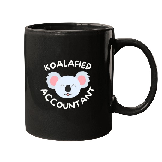 Koalafied Accountant Cute Adorable Funny Koala Accounting Mugs