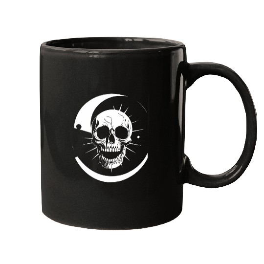 Horror Skull Skull Art Skull Gothic Heavy Metal 18 Mugs