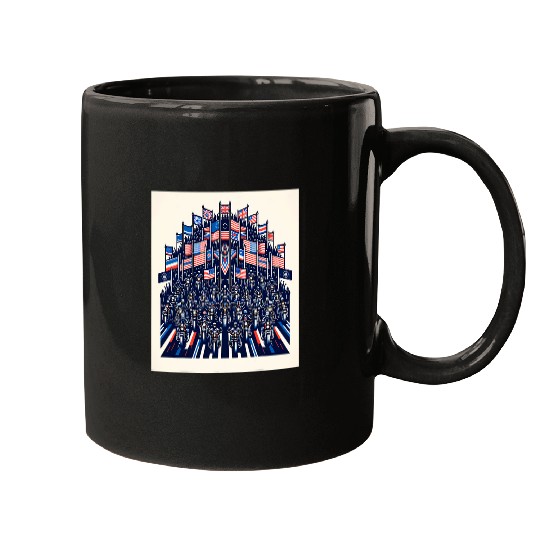 Discover Patriotic Motorcycle Rally Mugs