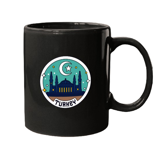 World Architecture Turkey Hagia Sophia Design 2 Mugs