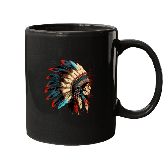 Native American Dreamcatcher Indian Design 17 Mugs