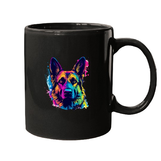 German Shepherd Canine Loyal Dog Owners Mugs