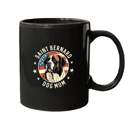 Saint Bernard Gifts Women St  Bernard Dog Mom Mugs