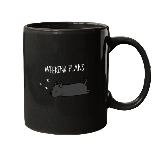 Weekend Plans Cane Corso Dog Mugs