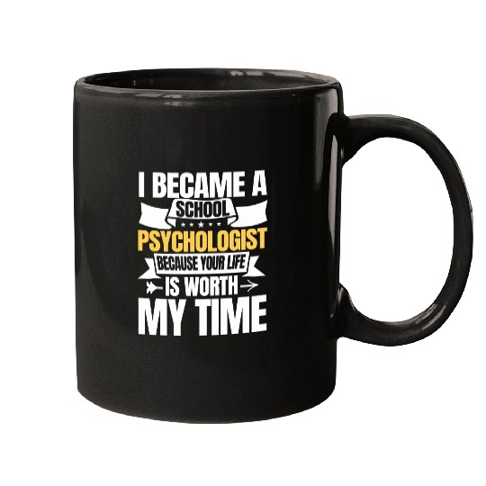 School Psychologist Counselor Consultant Psychology Guidance Mugs