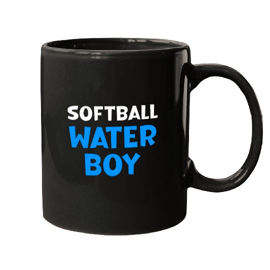 Softball Team Waterboy Hydration Specialist Mugs