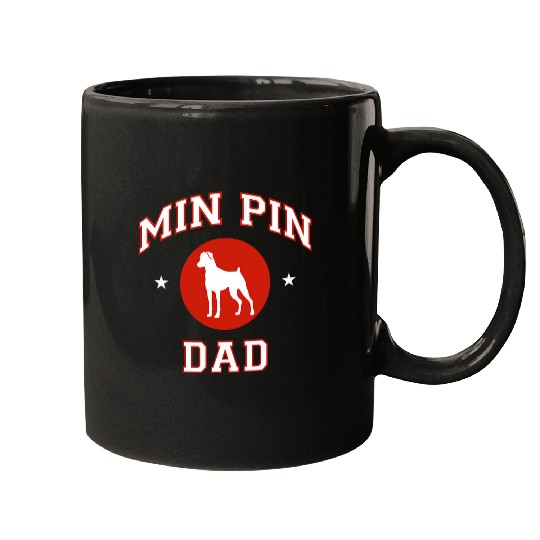 Miniature Pinscher Dad Mugs