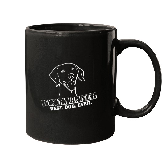 Weimaraner Dog Holder Mugs