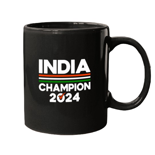 India Champion 2024 T20 Cricket USA Mugs