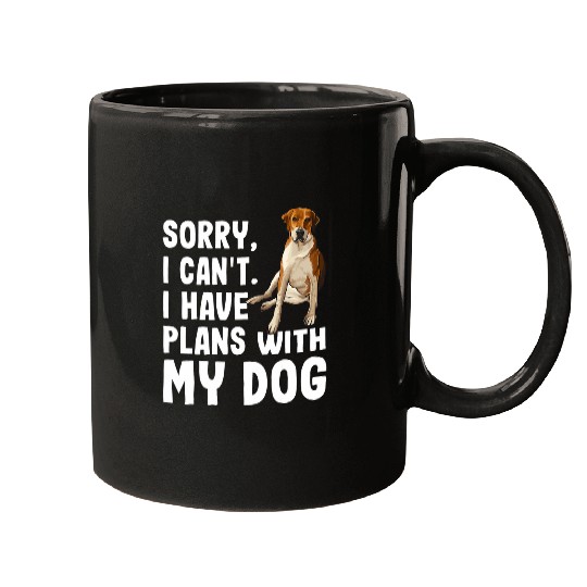 Programs With My Dog English Foxhound Mugs
