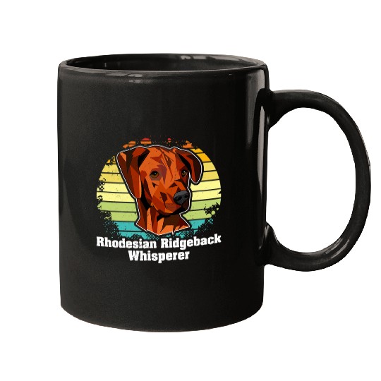 Rhodesian Ridgeback Dog Dog Lover Puppy 5 Mugs