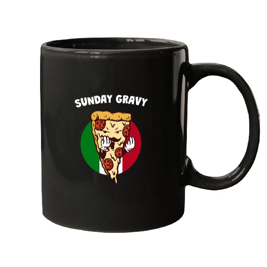 Sunday Gravy Italian Chef Italy Cook Family Reunion 1 Mugs