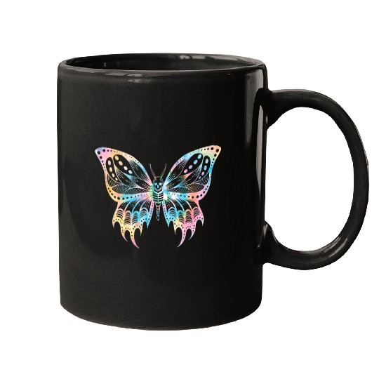 Pastel Goth Tie Dye Skull Butterfly 2Pastel Goth Mugs