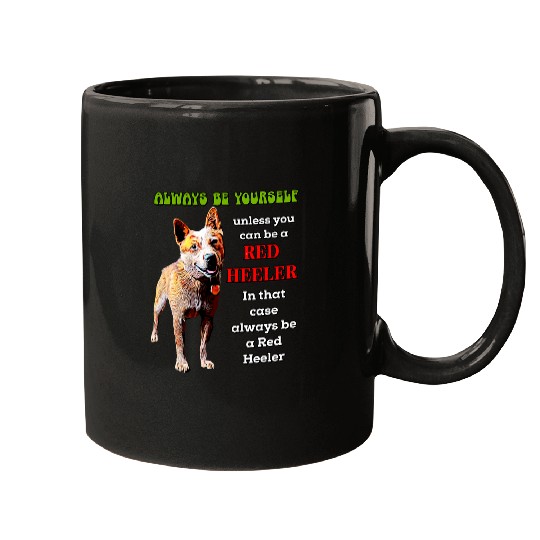 Red Heeler Dog Owners Cattle Lovers Dog I Love Red Heelers 36 Mugs