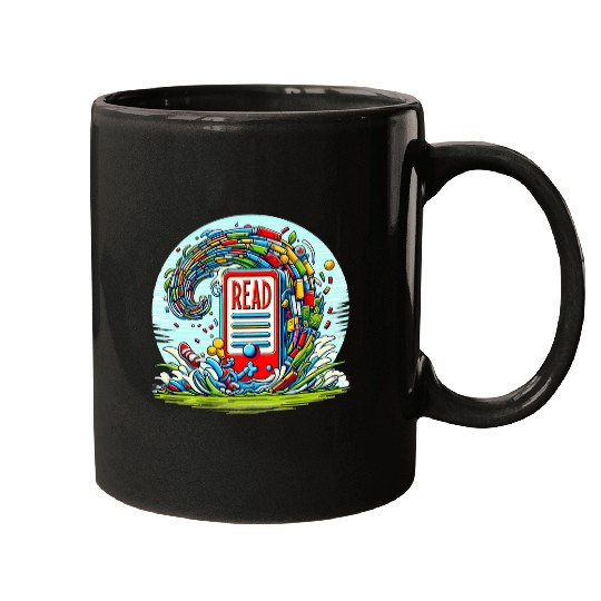 Reading Dr Read Kids and Teachers Librarian Book Dr Read Mugs