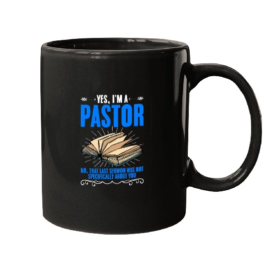 The Last Sermon Christian Preacher Bible Sermon Pastor Mugs