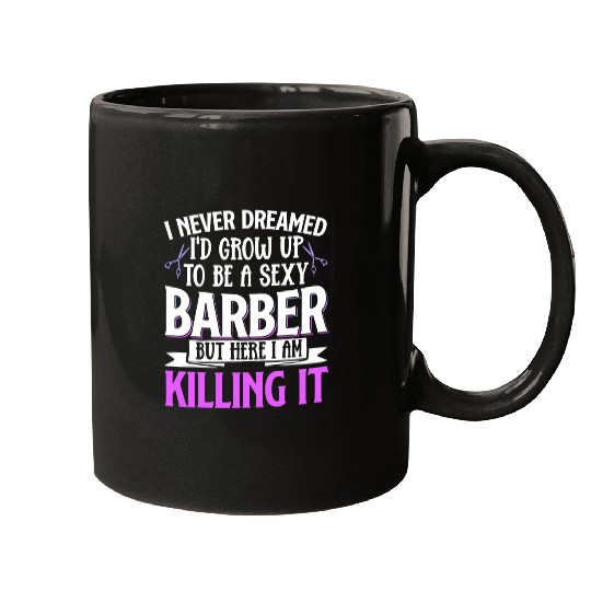 Sexy Barber Hairdresser 1 Mugs