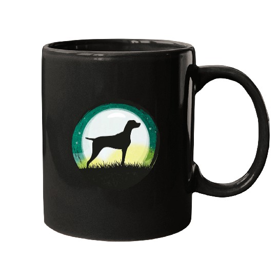 Weimaraner Dog Retro 21 Mugs