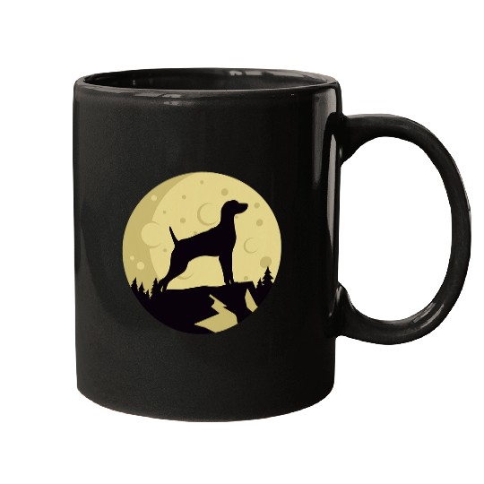 Weimaraner Dog Retro 29 Mugs