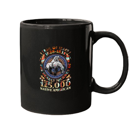 Trail Of Tears The Deadly Journey Of Native Americans Mugs