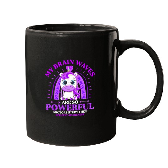 Discover My Brain Waves Are Powerful Doctor Study Epilepsy Awareness Mugs
