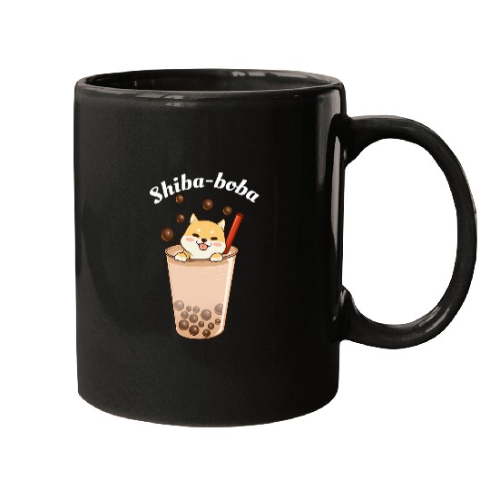 Discover Dog Shiba Inu Boba Kawaii Dog Cute Bubble Tea Shiba Inu Mugs