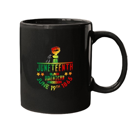 Juneteenth African American Black History 1865 Juneteenth Mugs