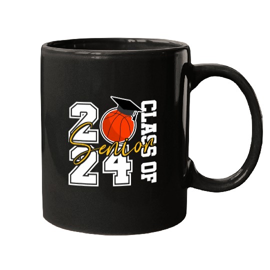 Discover Senior 2024 Basketball Class Of 2024 For Girls Boys Mugs