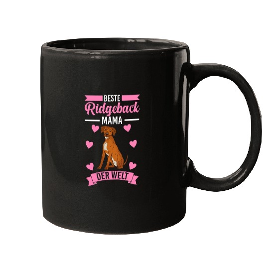 Rhodesian Ridgeback Mama Mugs