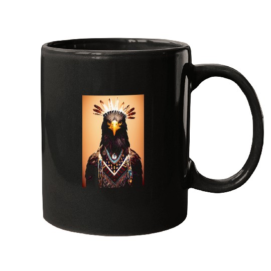 Native American Indian Design Warrior Native American 16 Mugs