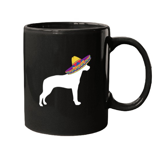 Rhodesian Ridgeback Sombrero Cinco De Mayo Funny Dog 1 Mugs