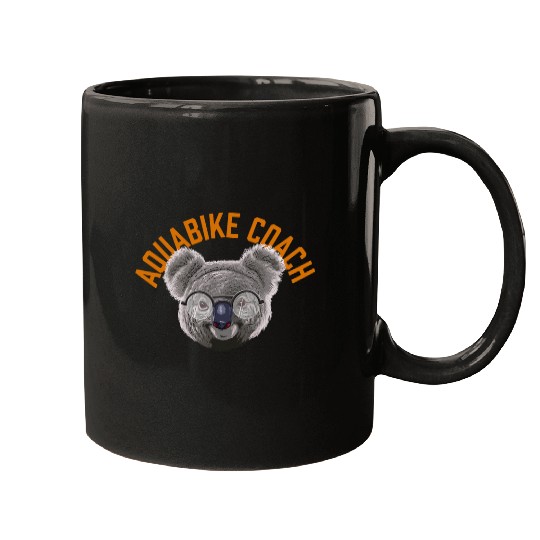 Koalified Aquabike Coachs Aqua Cycling Funny Mugs