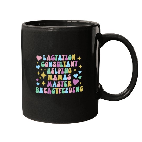 Discover Lactation Consultant Helping Mamas Master Breastfeeding Mugs
