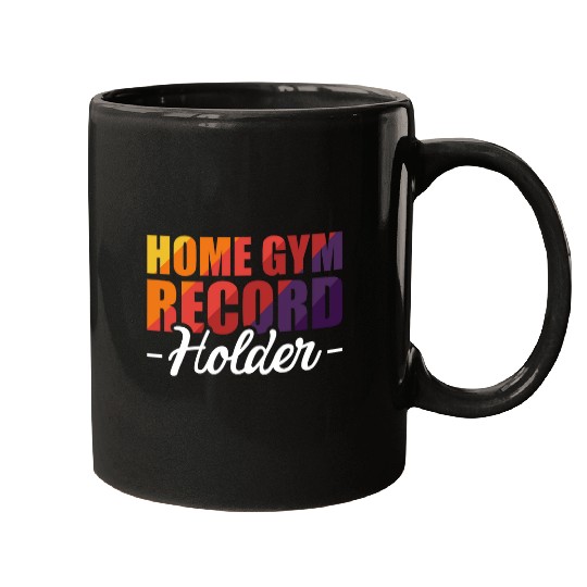 homes Gym Record Holder Personal Trainer Fitness Freak 24 Mugs