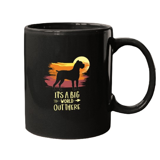 Italian Mastiff Cane Corso Dog Design 2 Mugs
