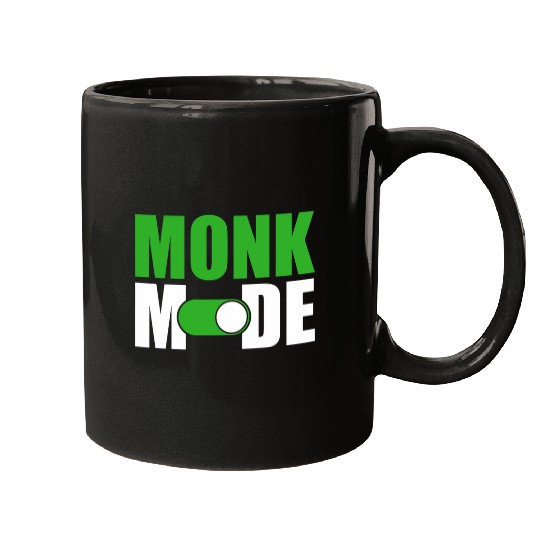 Success Mode Inspirational Monk Mode Cool Motivational Quote Mugs
