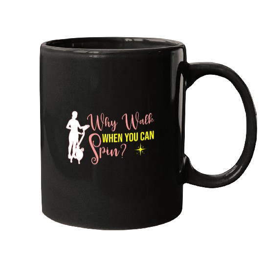 Spinning Class Indoor Biking Cycling Funny Gym Spin Class Mugs