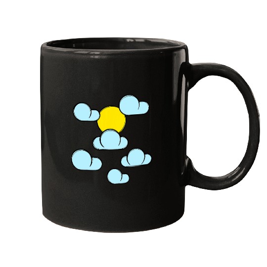 Stylish Art Drawing Creative Style Artwork Mugs
