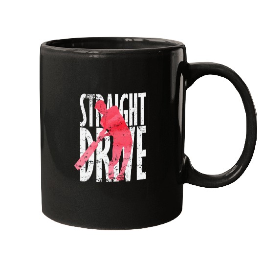 Straight Drive Cricket Mugs