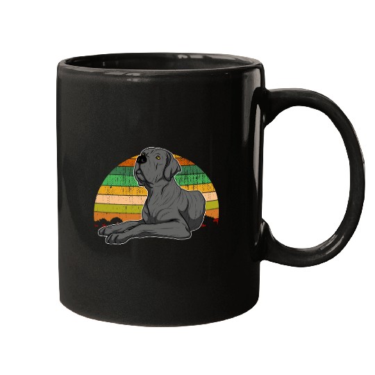 Dog Great Dane German Mastiff Great Dane Sunset 28 Mugs