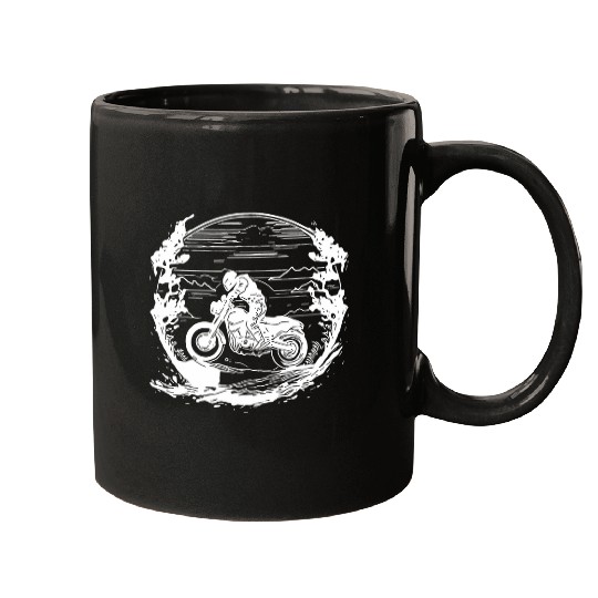 Terrain Motor Race Extreme Sport Dirt Bike Motorsport Mugs