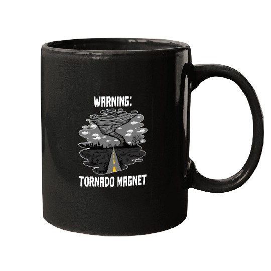 Warning Tornado Magnet Meteorologist Tornado Chaser Mugs